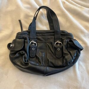 Kenneth Cole Reaction Black Leather Women's Bag